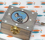 The Wonderful Wooden Mini Music Box  -  4 designs