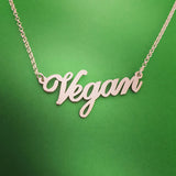 The Amazing Vegan Lifestyle Necklace - Unisex