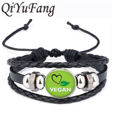 The Unisex Eco-Leather Bracelet For Vegan/Vegetarian lifestyle Only