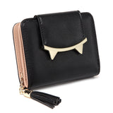 Mini Leather Women's Wallet - Cute and Big Enough to Hold Your Stuff