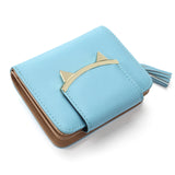 Mini Leather Women's Wallet - Cute and Big Enough to Hold Your Stuff