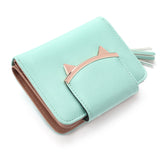 Mini Leather Women's Wallet - Cute and Big Enough to Hold Your Stuff