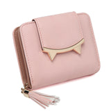 Mini Leather Women's Wallet - Cute and Big Enough to Hold Your Stuff